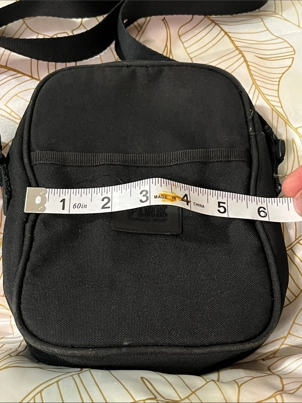 PINK Victoria's Secret Black Men's Shoulder Messenger Bag
